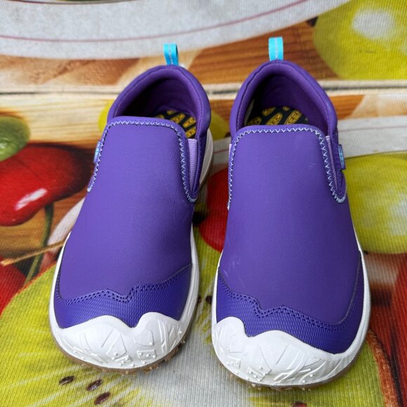 Girls Keen Tillandsia Purple/Parakeet Speed Hound Slip-On Shoes Size 5 Durable - Picture 2 of 6